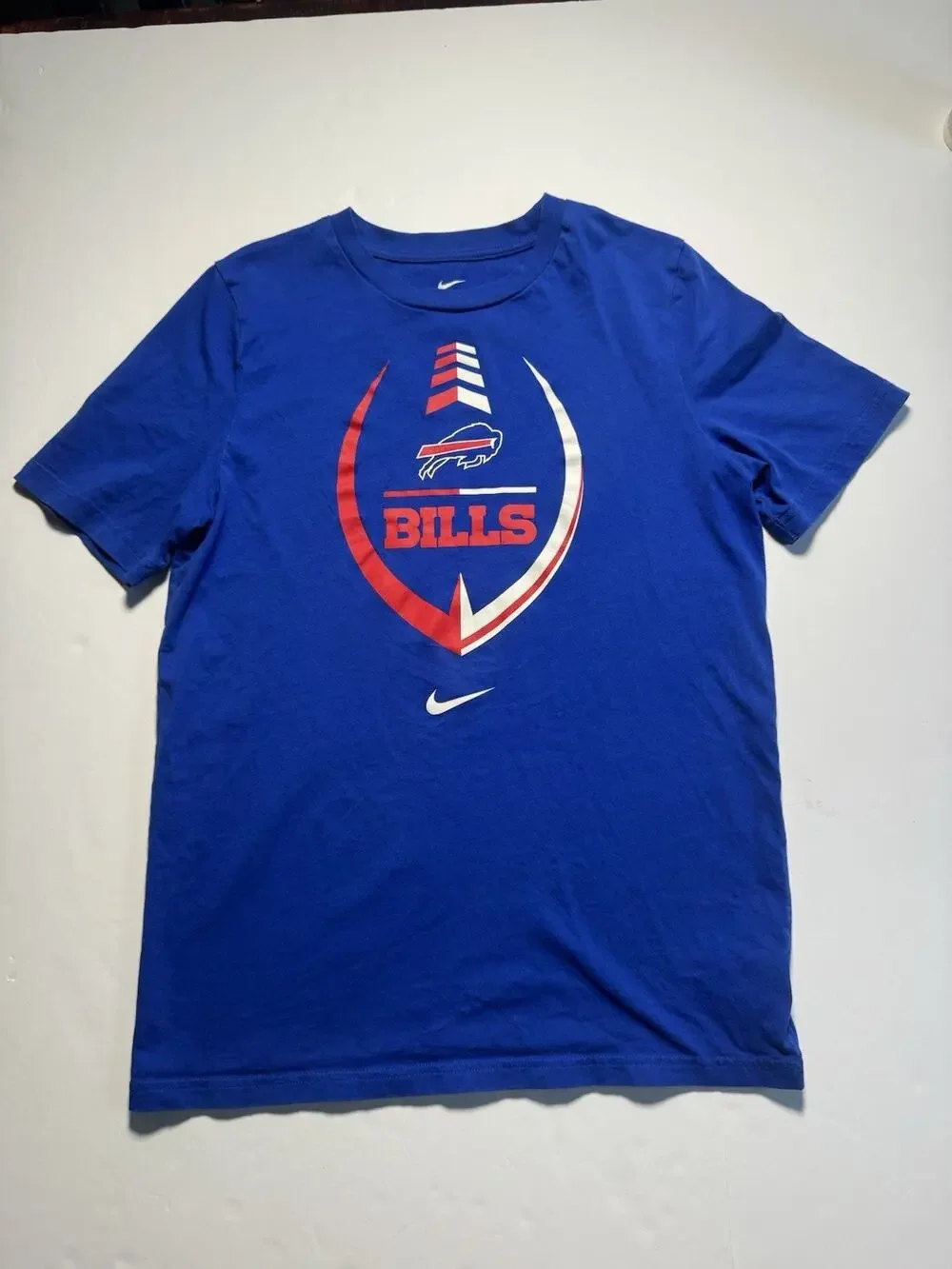 Nike Buffalo Bills Youth Large 14/16 Blue Short Sleeve Graphic T-Shirt NFL